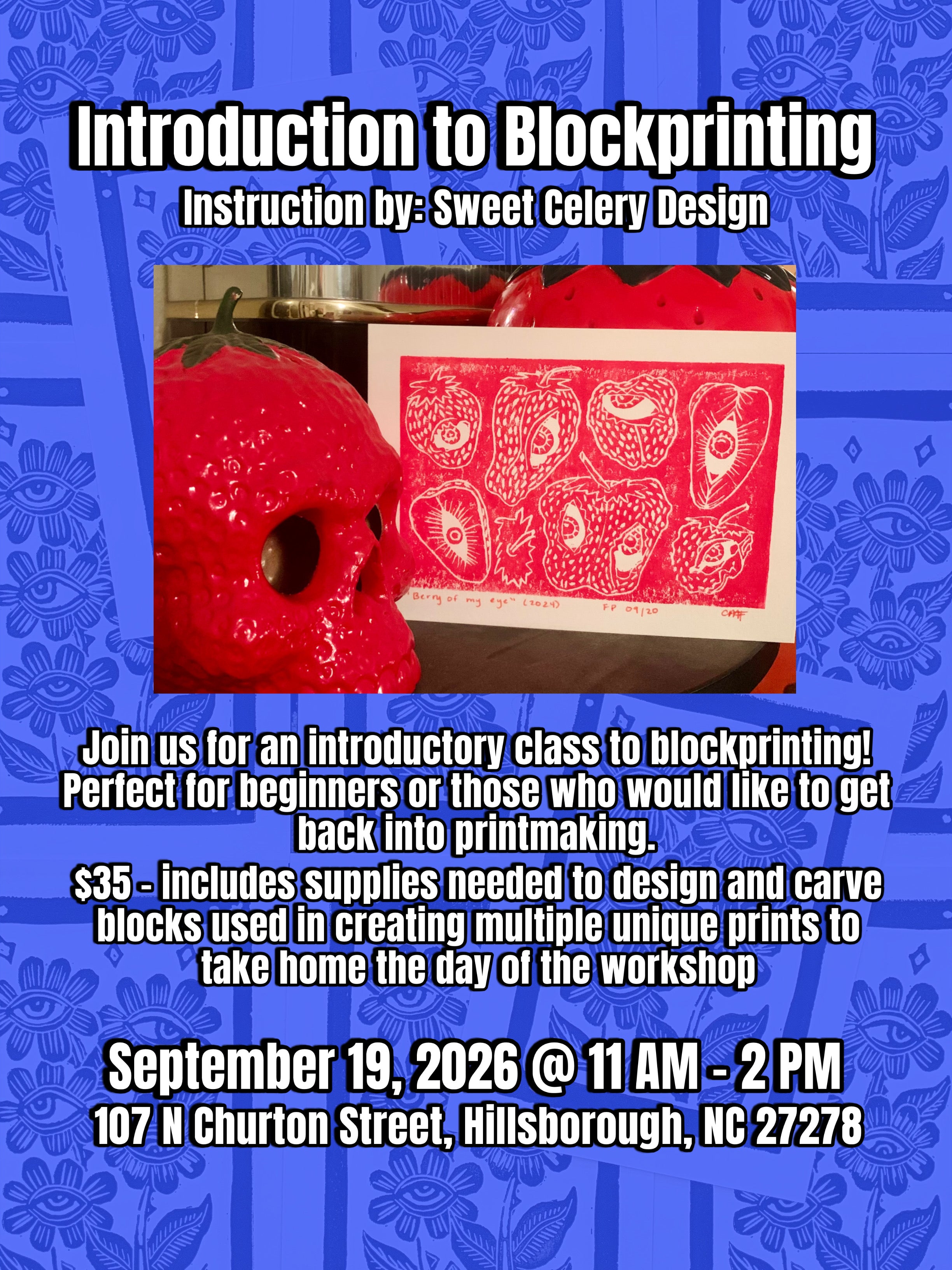 Blockprinting Basics - September 19th