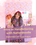 Intro to Handletting with Natterdoodle - September 24