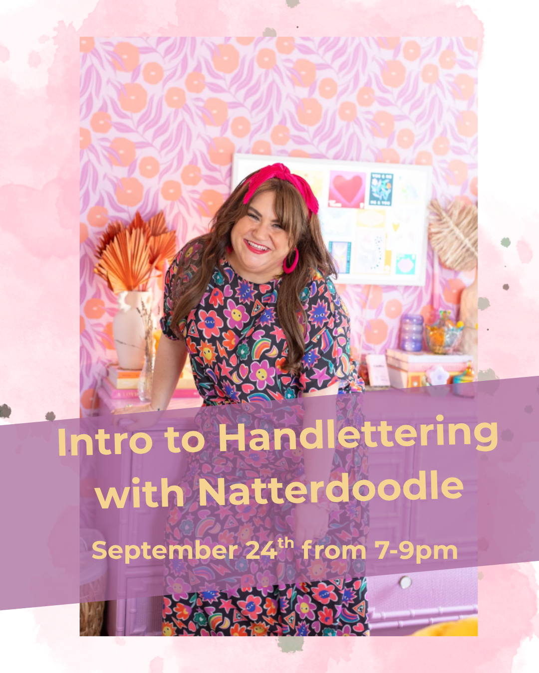 Intro to Handletting with Natterdoodle - September 24